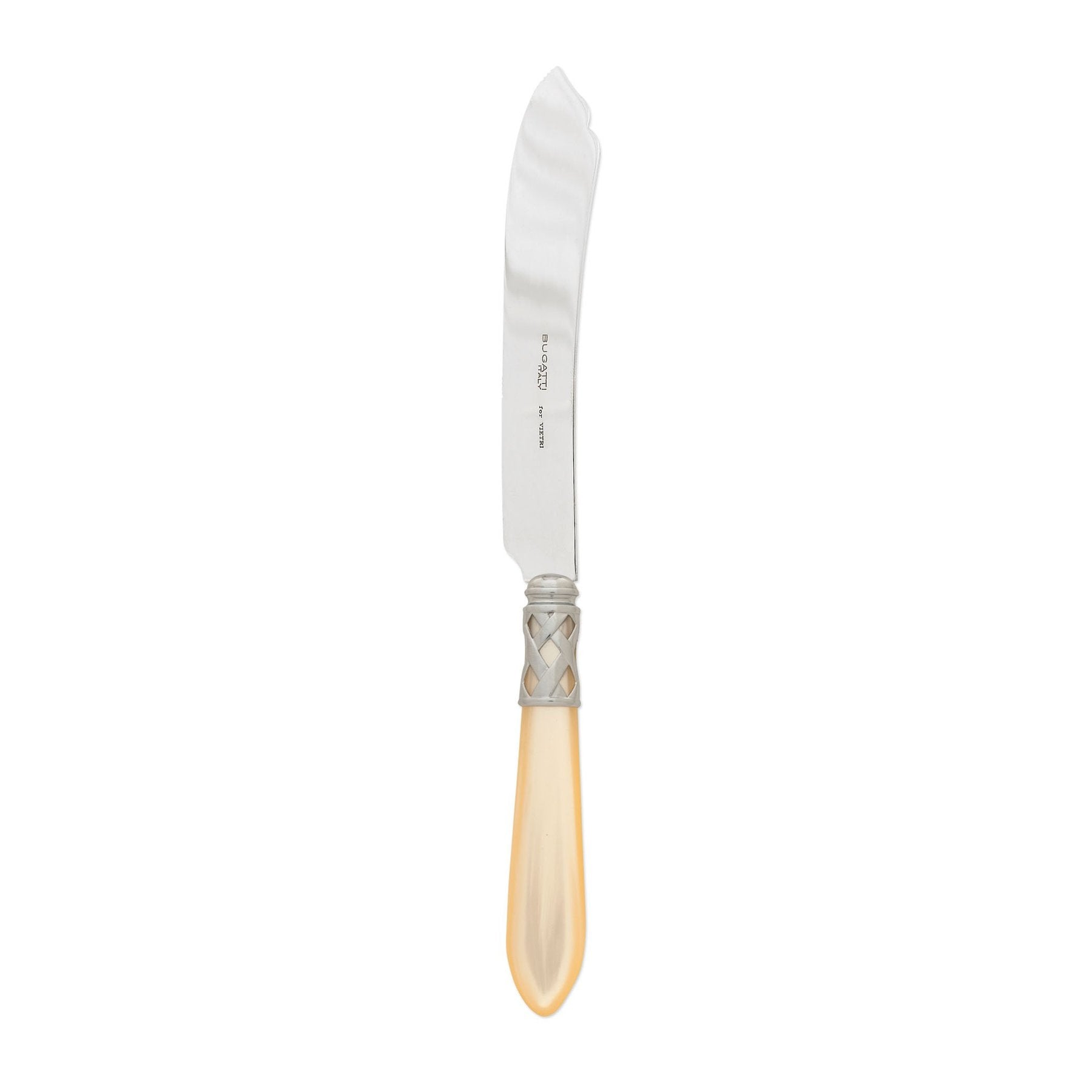 Aladdin Antique Ivory Cake Knife