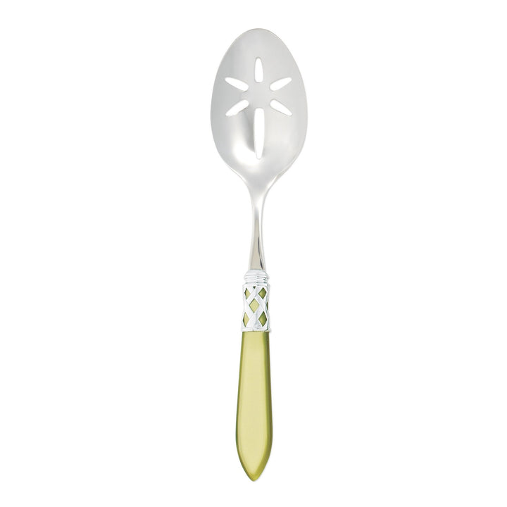 Aladdin Brilliant Chartreuse Slotted Serving Spoon