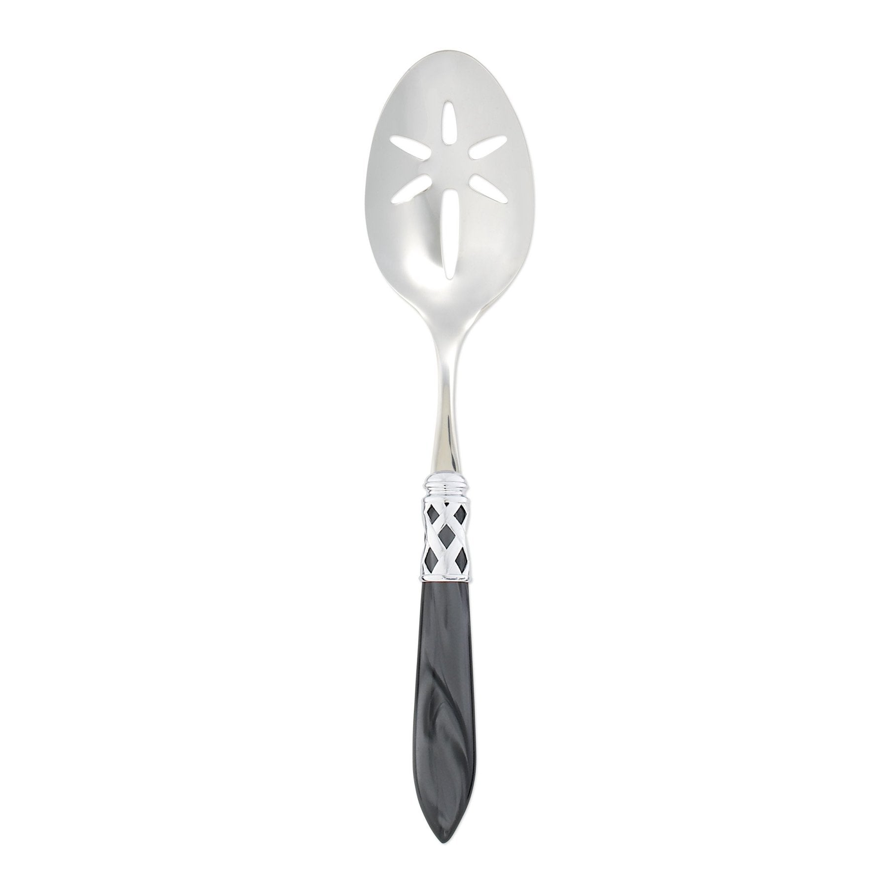 Aladdin Brilliant Charcoal Slotted Serving Spoon