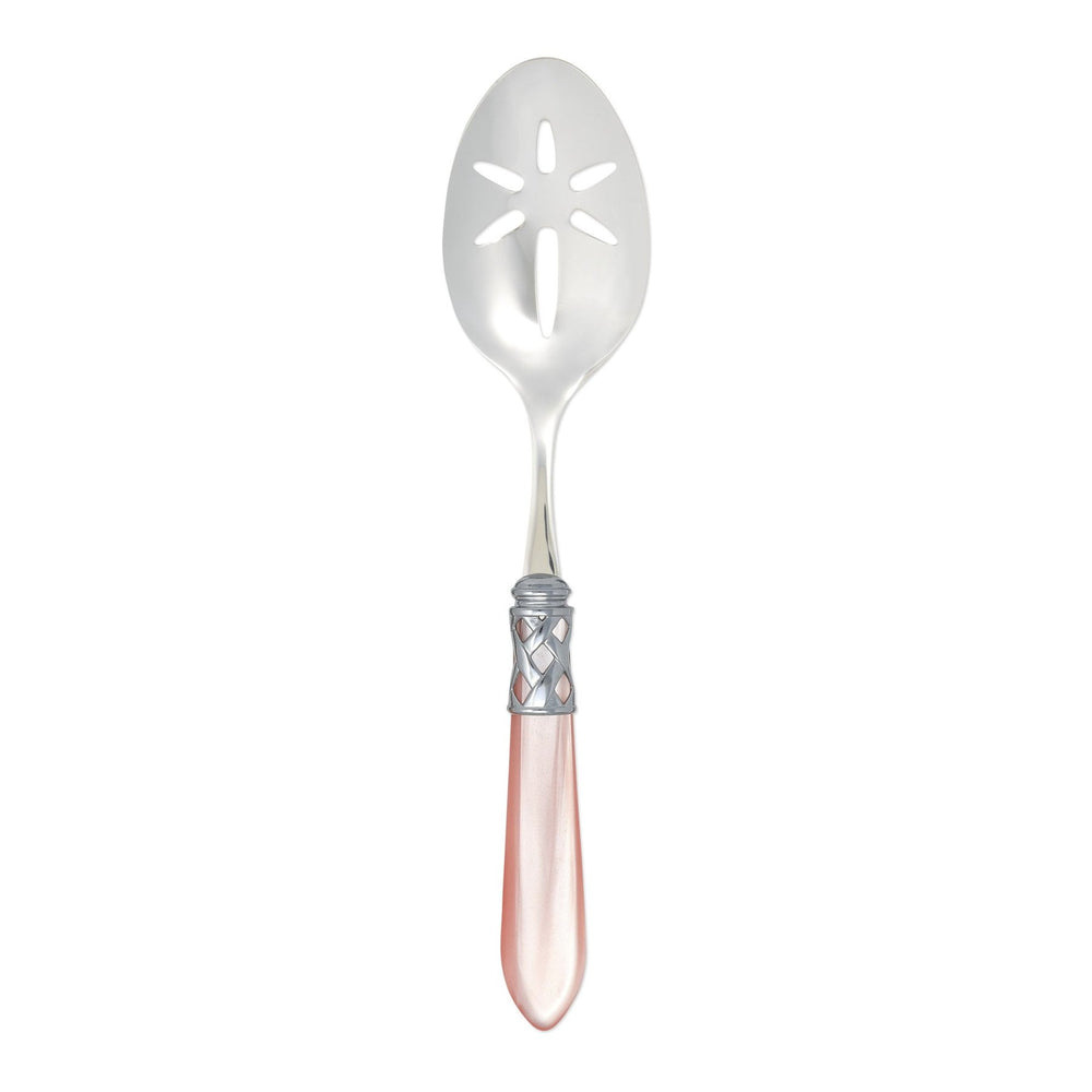 Aladdin Brilliant Light Pink Slotted Serving Spoon
