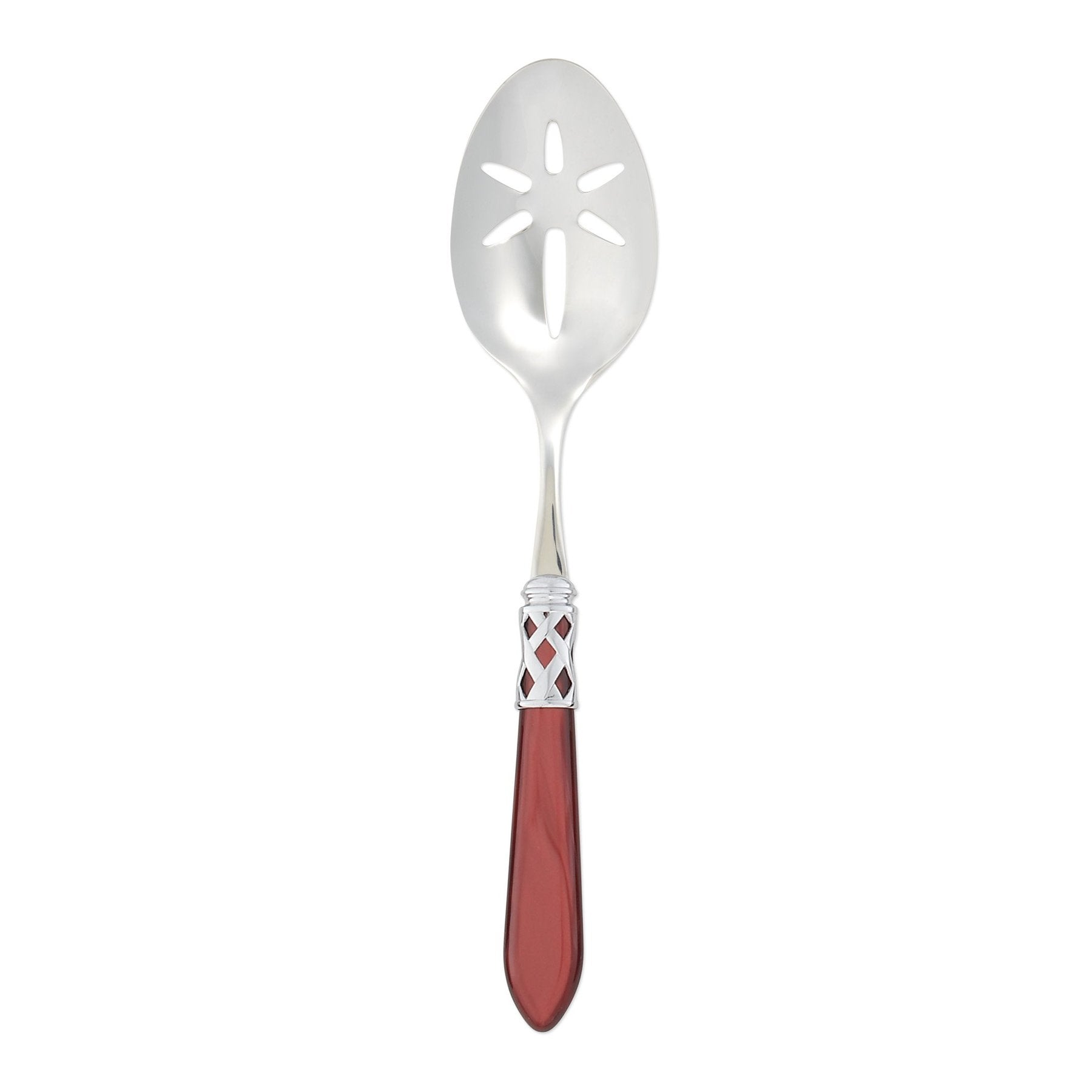 Aladdin Brilliant Red Slotted Serving Spoon