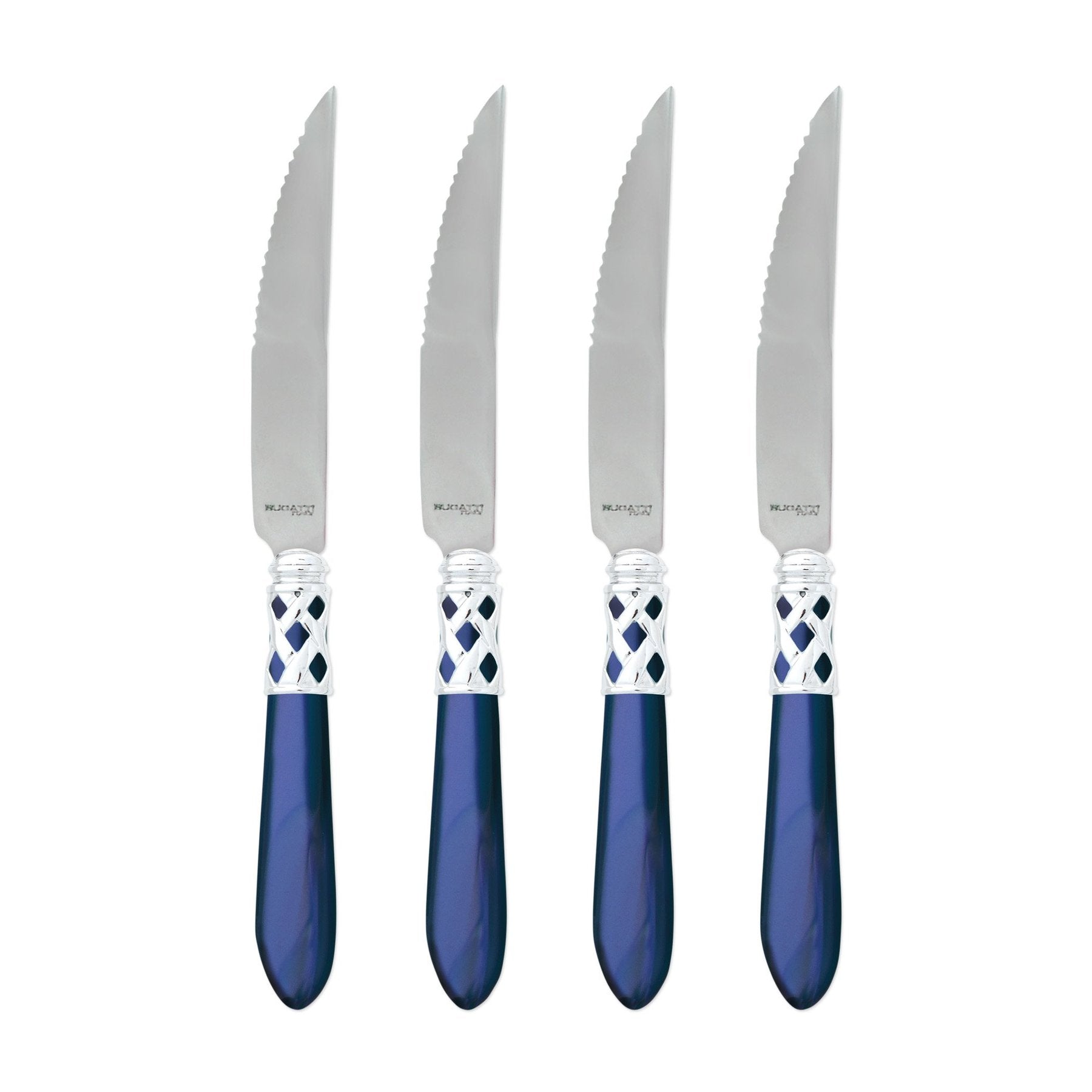 Aladdin Brilliant Blue Steak Knives