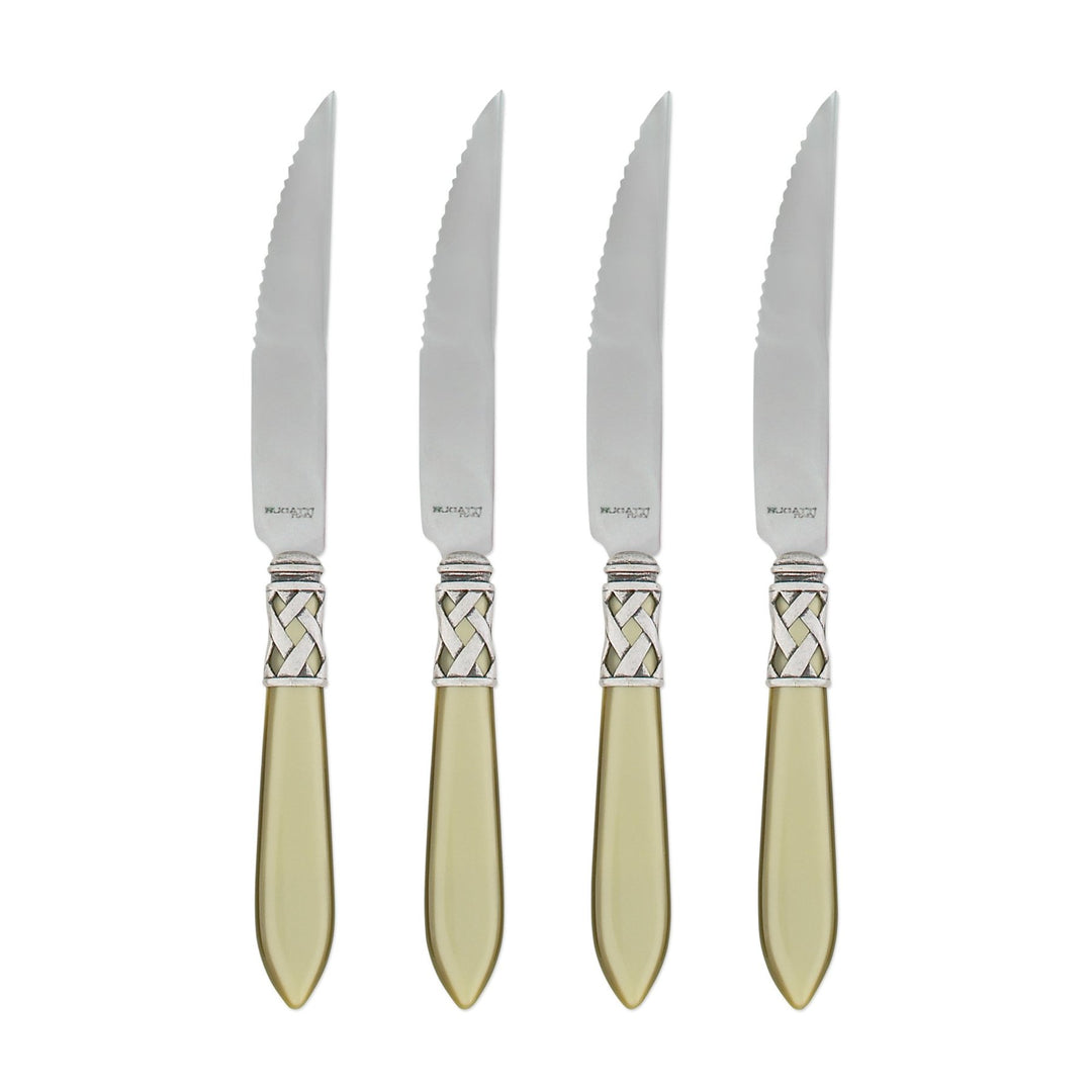 Aladdin Chartreuse Steak Knives