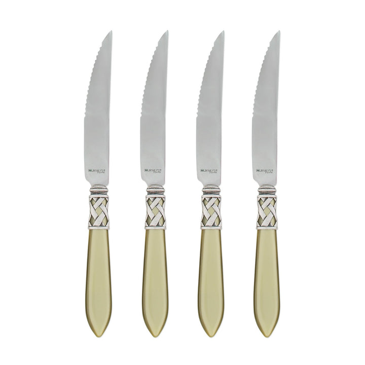 Aladdin Chartreuse Steak Knives