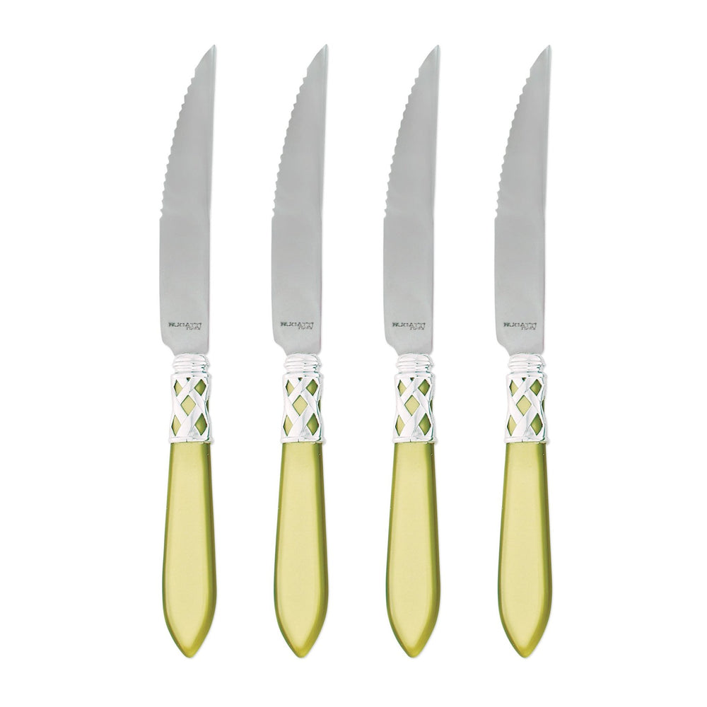 Aladdin Chartreuse Steak Knives