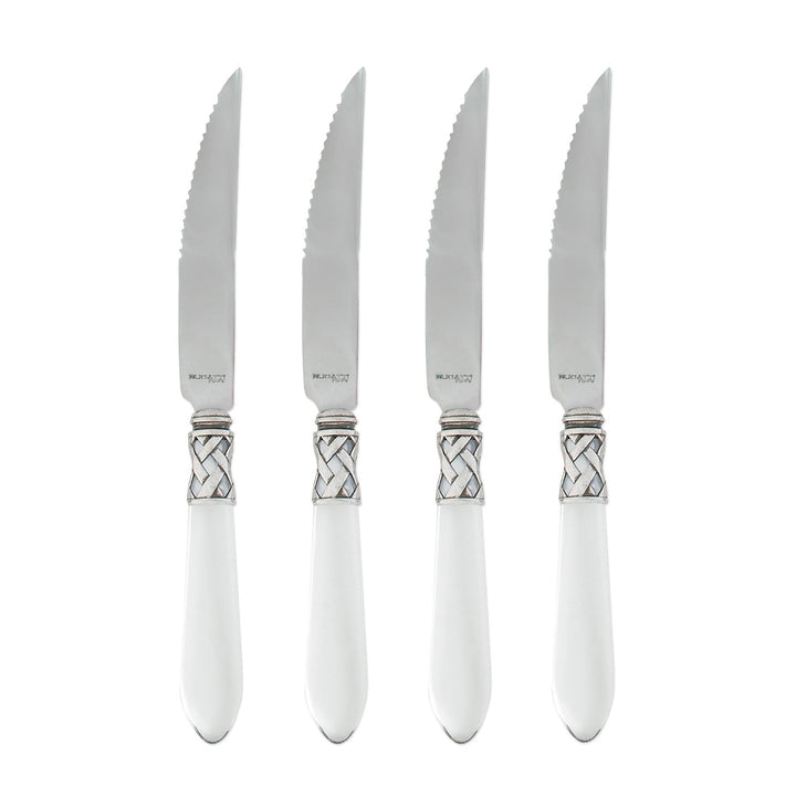 Aladdin Antique Clear Steak Knives