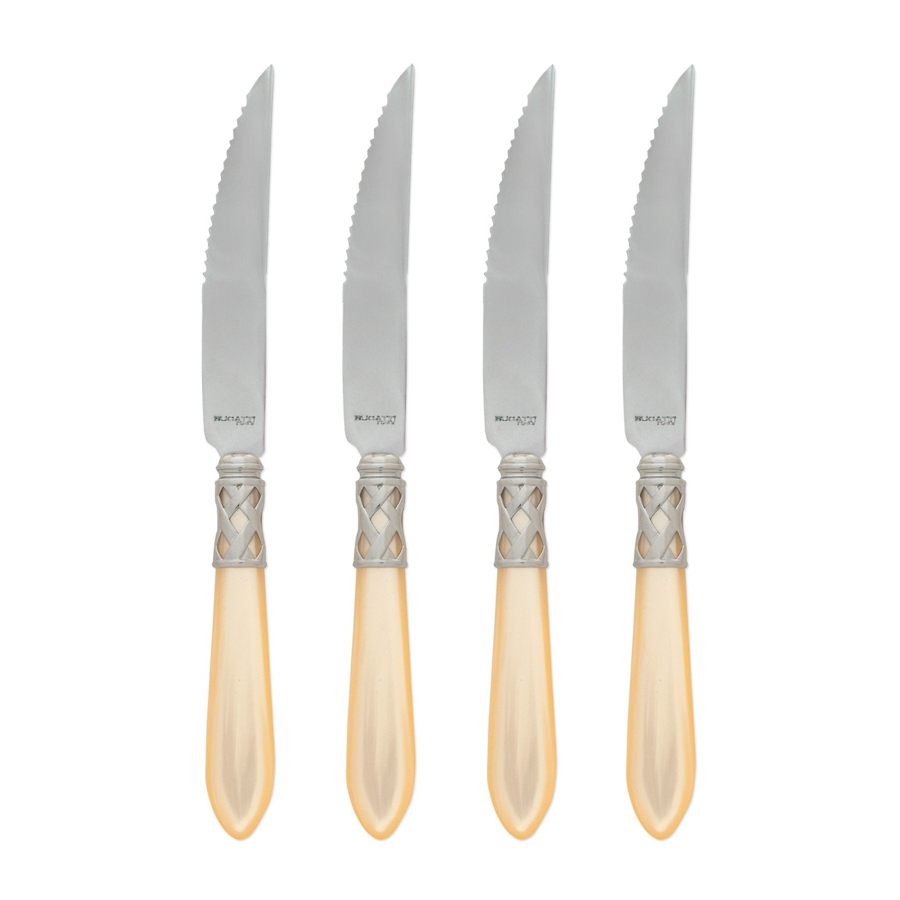 Aladdin Antique Ivory Steak Knives