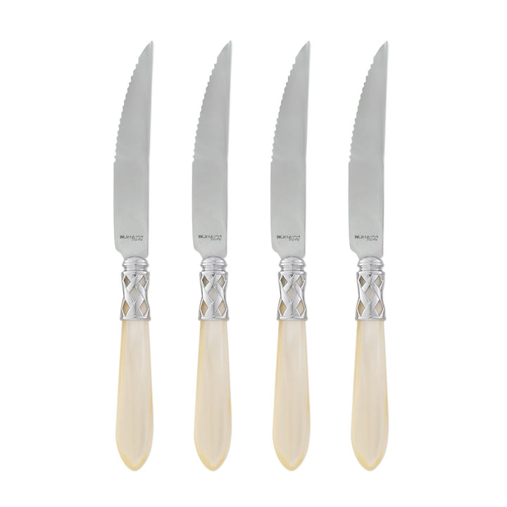 Aladdin Brilliant Ivory Steak Knives