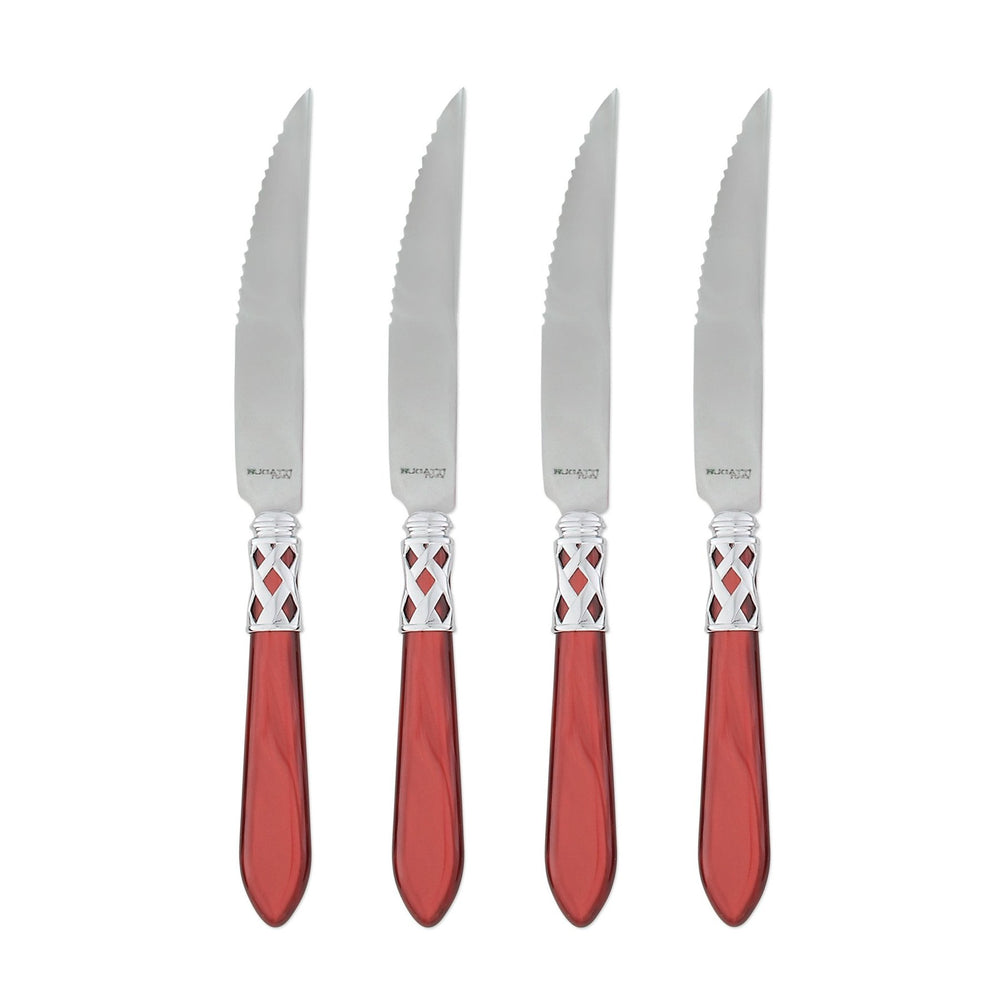 Aladdin Brilliant Red Steak Knives