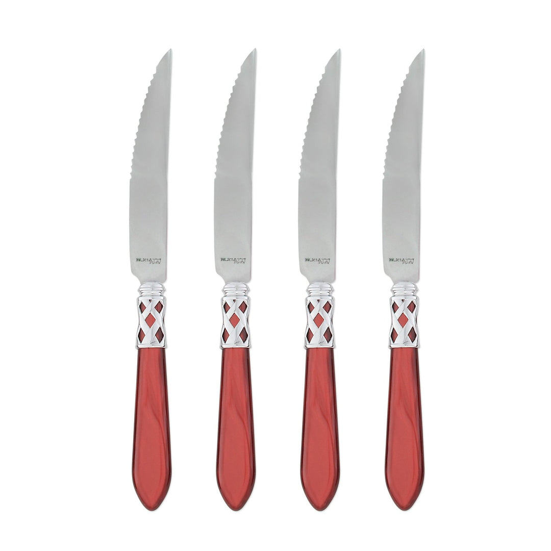 Aladdin Brilliant Red Steak Knives
