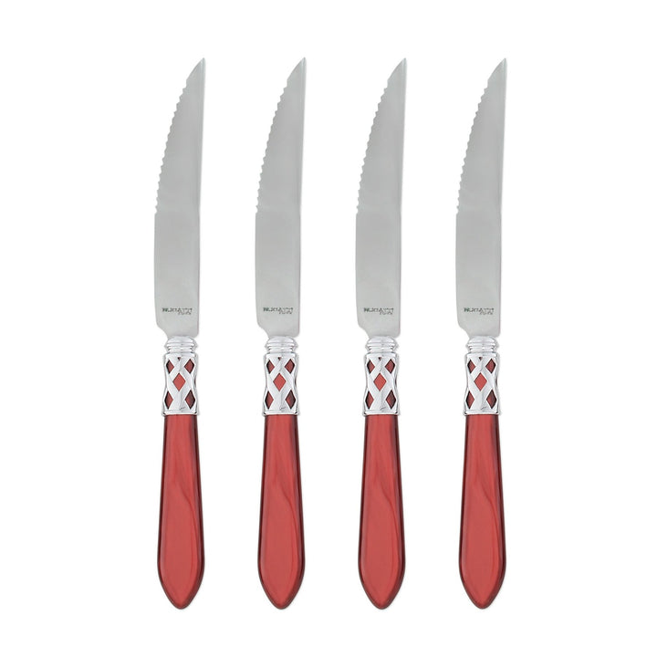 Aladdin Brilliant Red Steak Knives