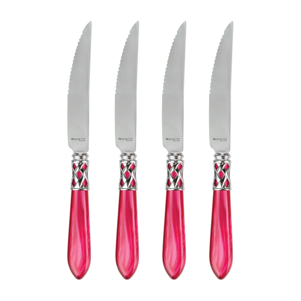 Aladdin Raspberry Steak Knives