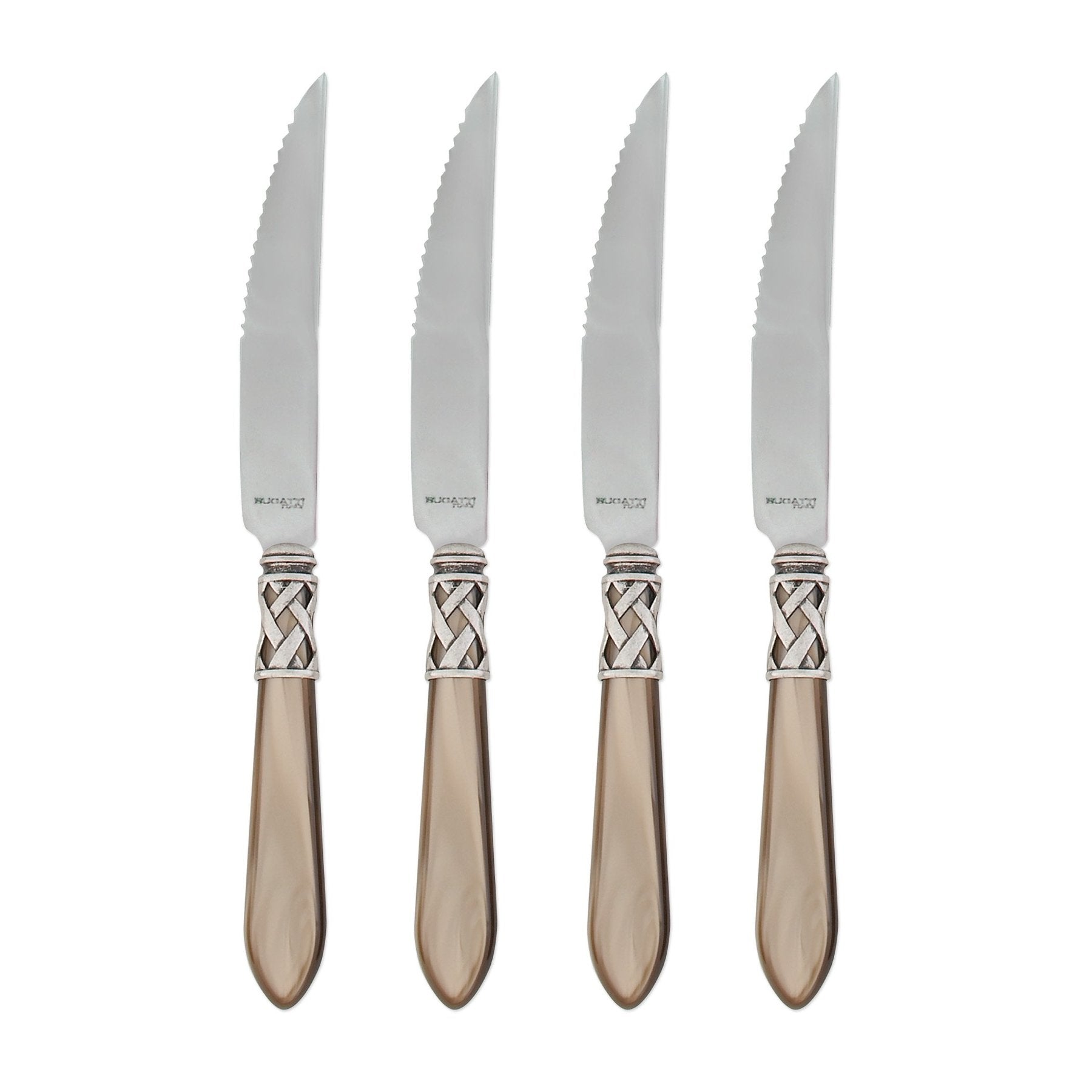 Aladdin Antique Taupe Steak Knives