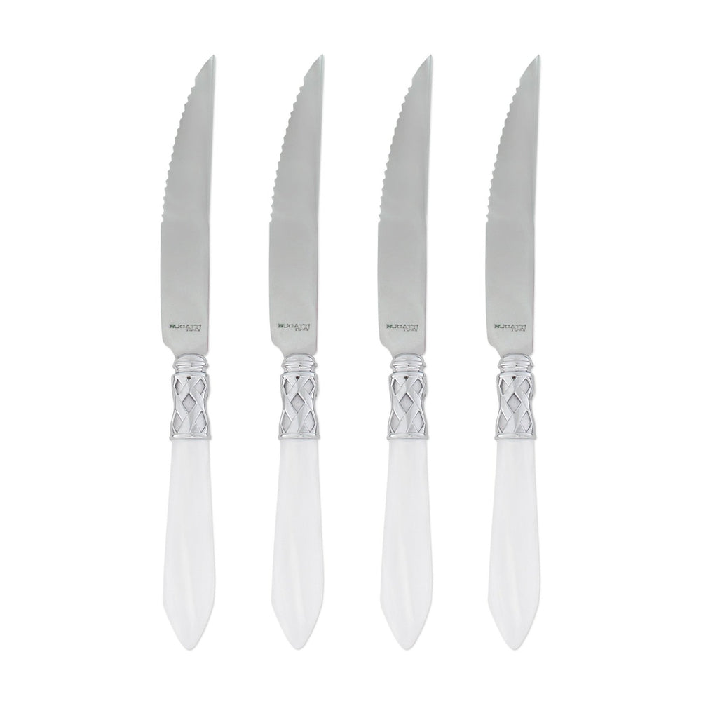 Aladdin Brilliant White Steak Knives