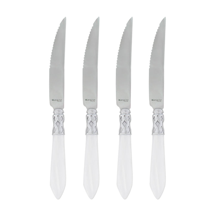Aladdin Brilliant White Steak Knives