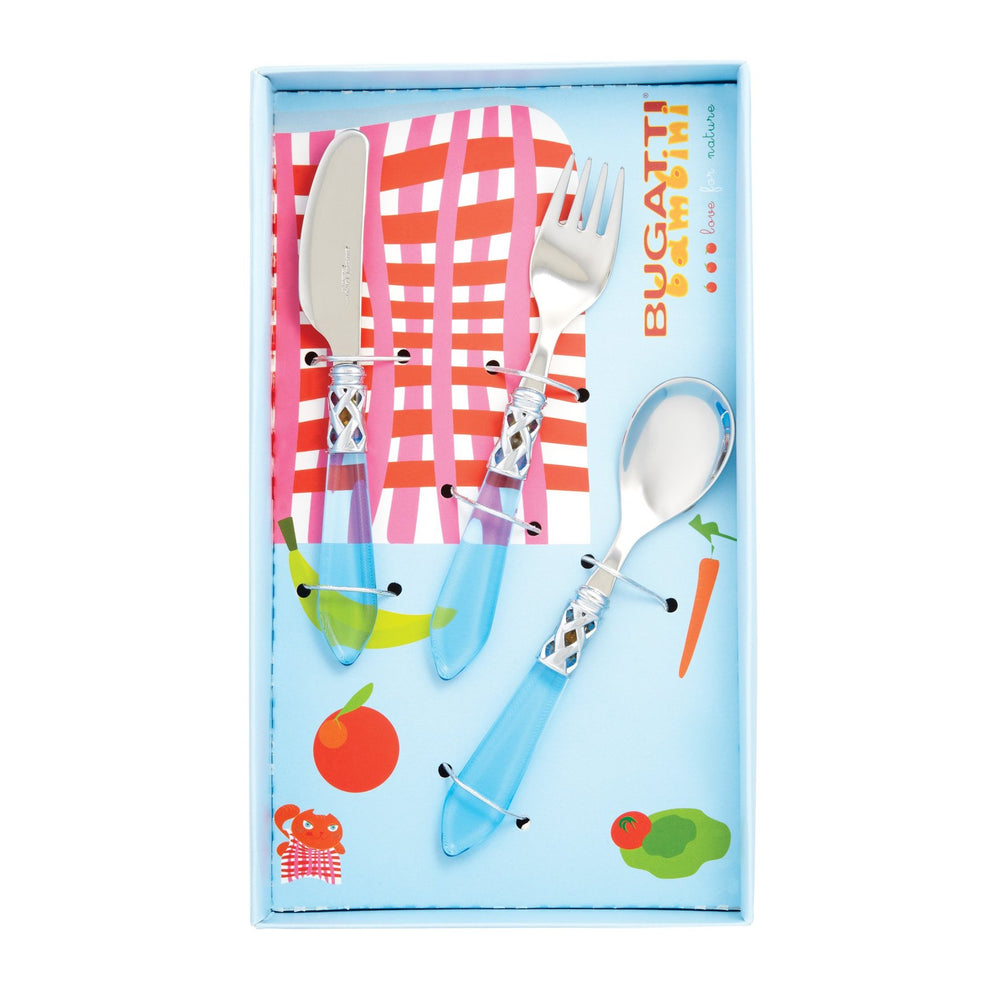 Aladdin Antique Blue Three-Piece Child Set