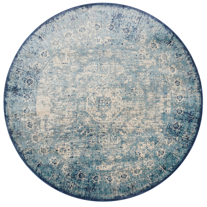 Anastasia Rug in Light Blue & Ivory design by Loloi