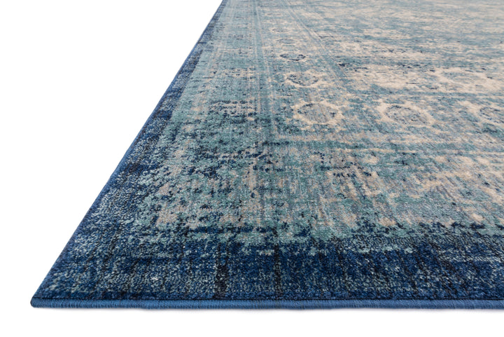 Anastasia Rug in Light Blue & Ivory design by Loloi