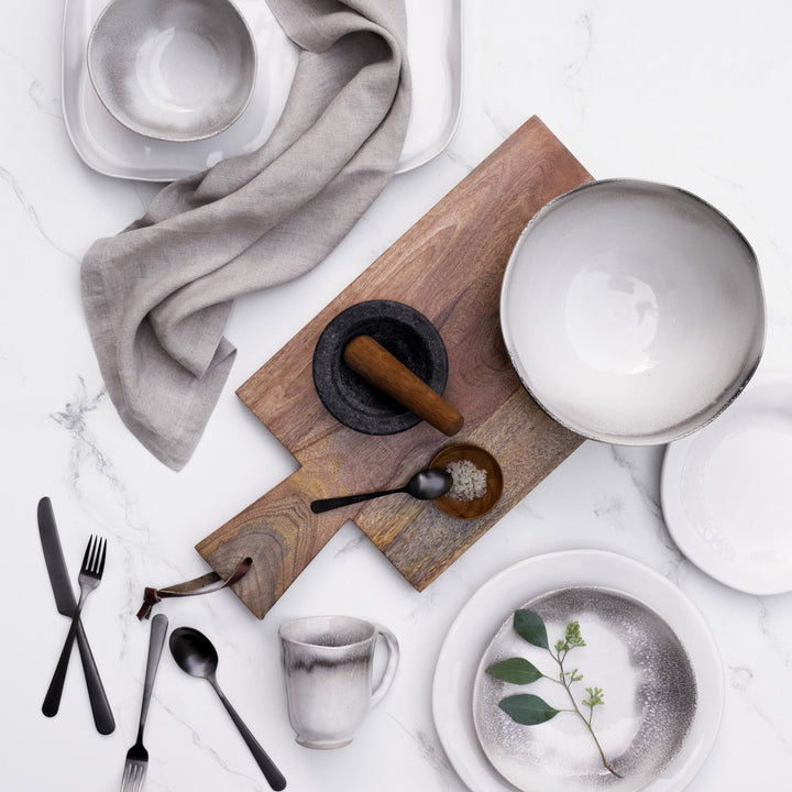 Aurora Ash Salad Plate