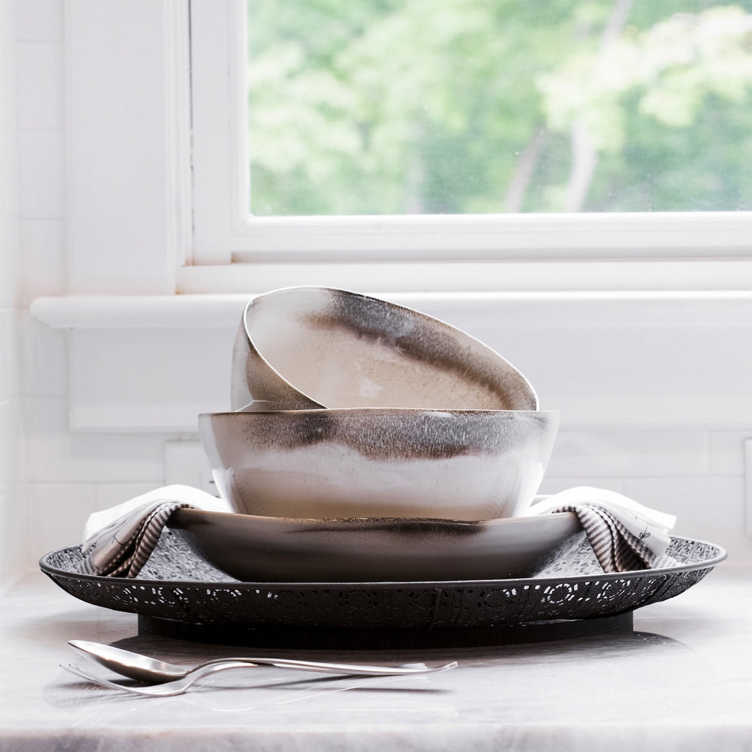 Aurora Ash Pasta Bowl