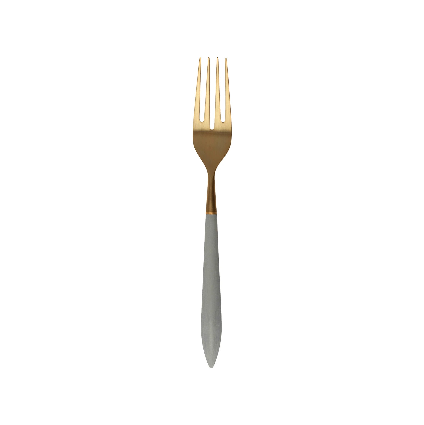 Ares Oro & Light Grey Serving Fork