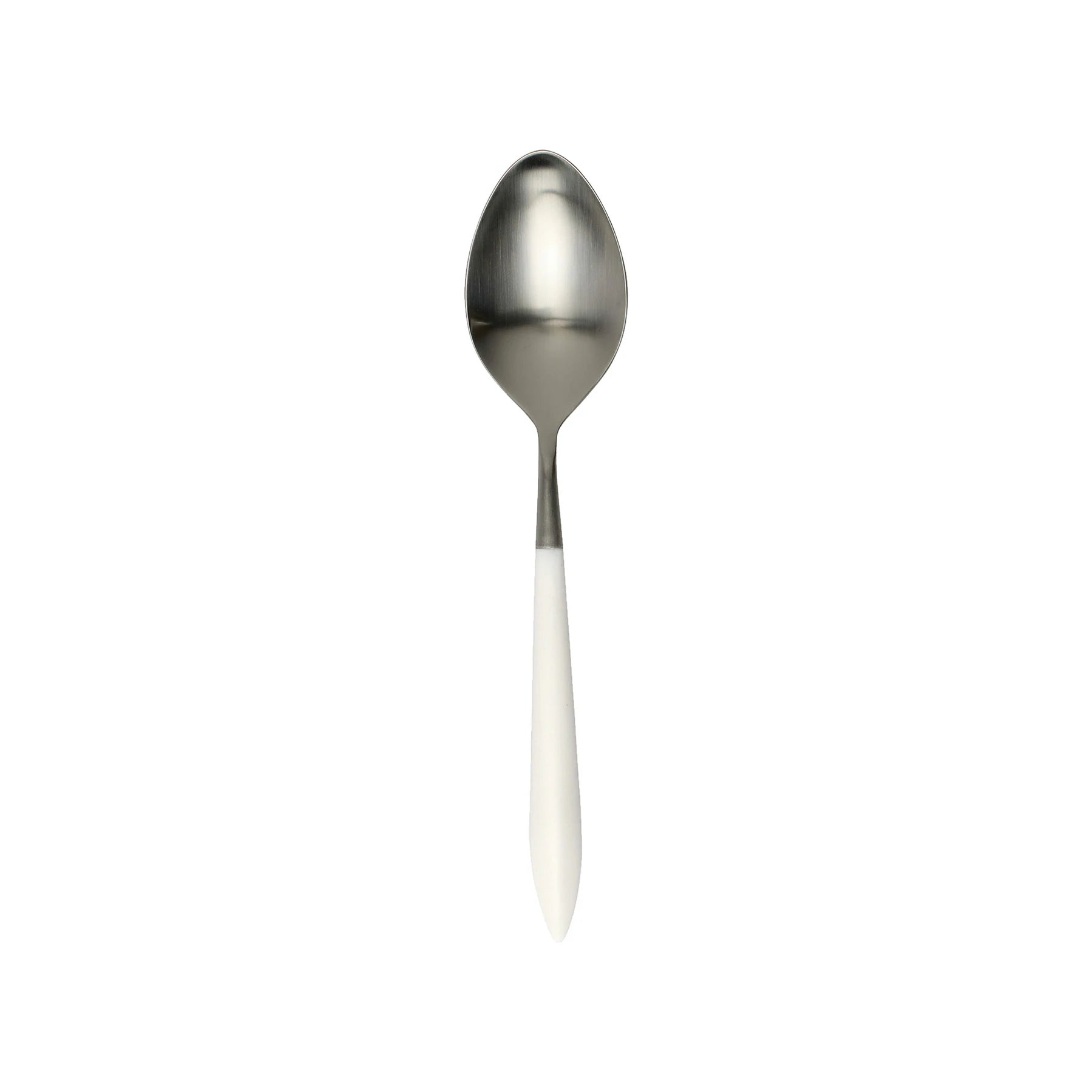 Ares Argento & White Serving Spoon