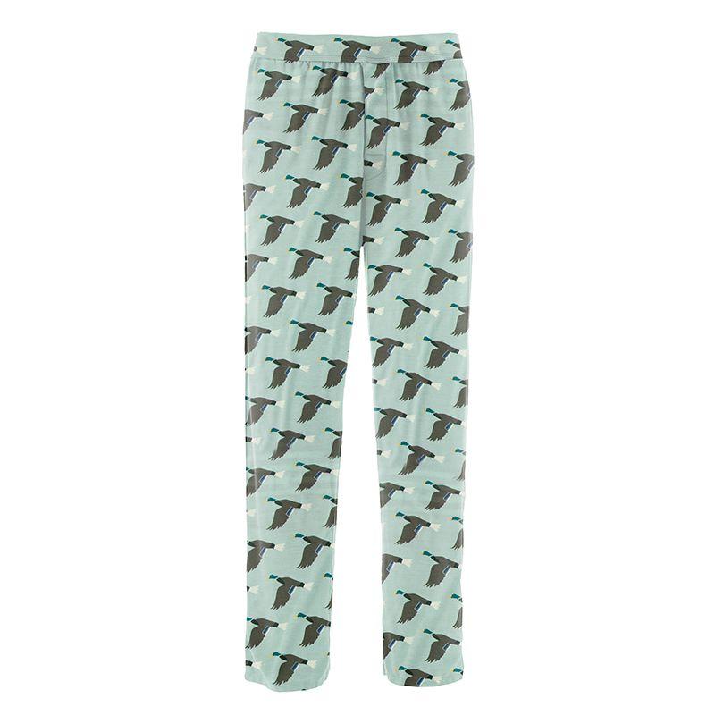 Men's Jade Mallard Duck Pajama Pants