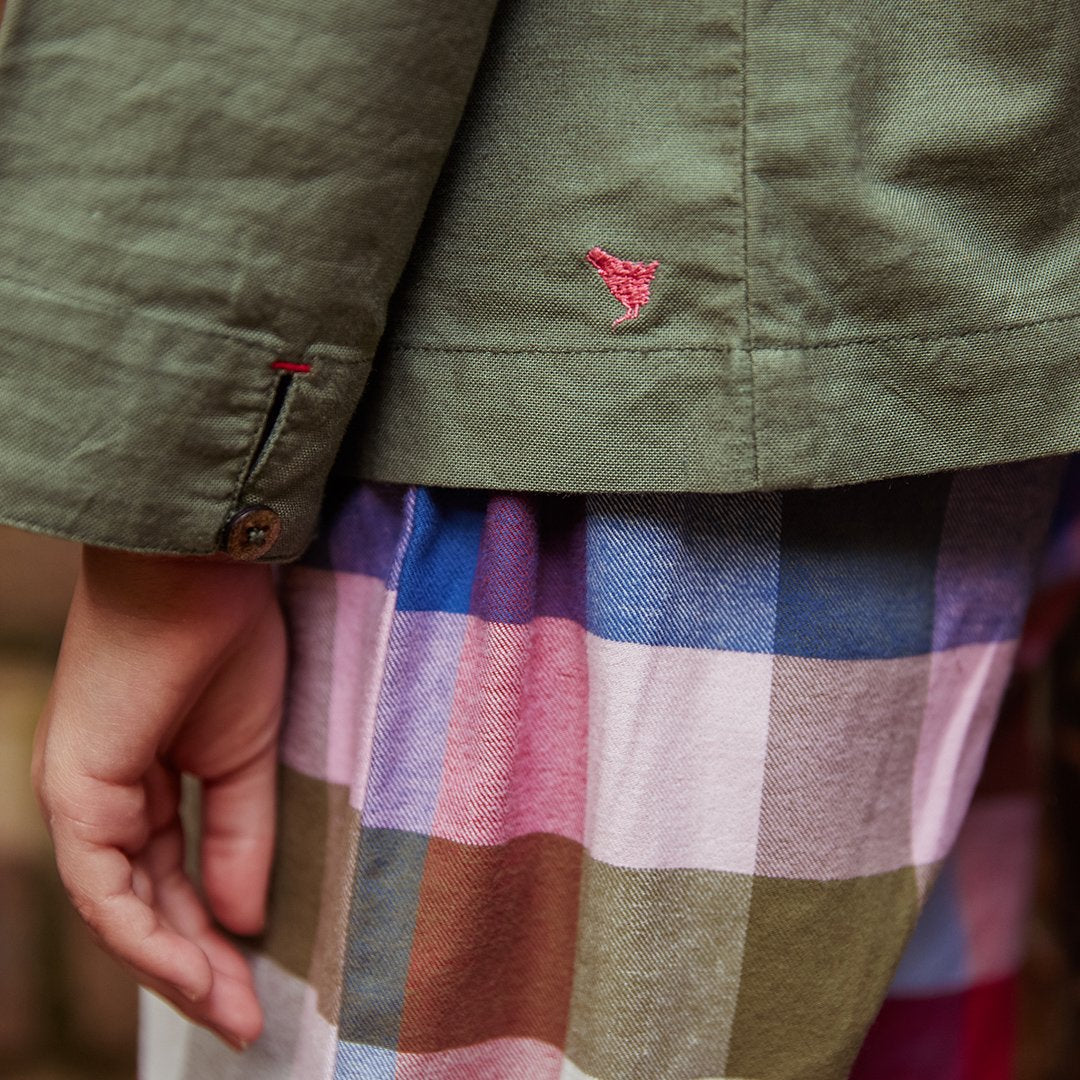 Four Leaf Clover Army Jacket
