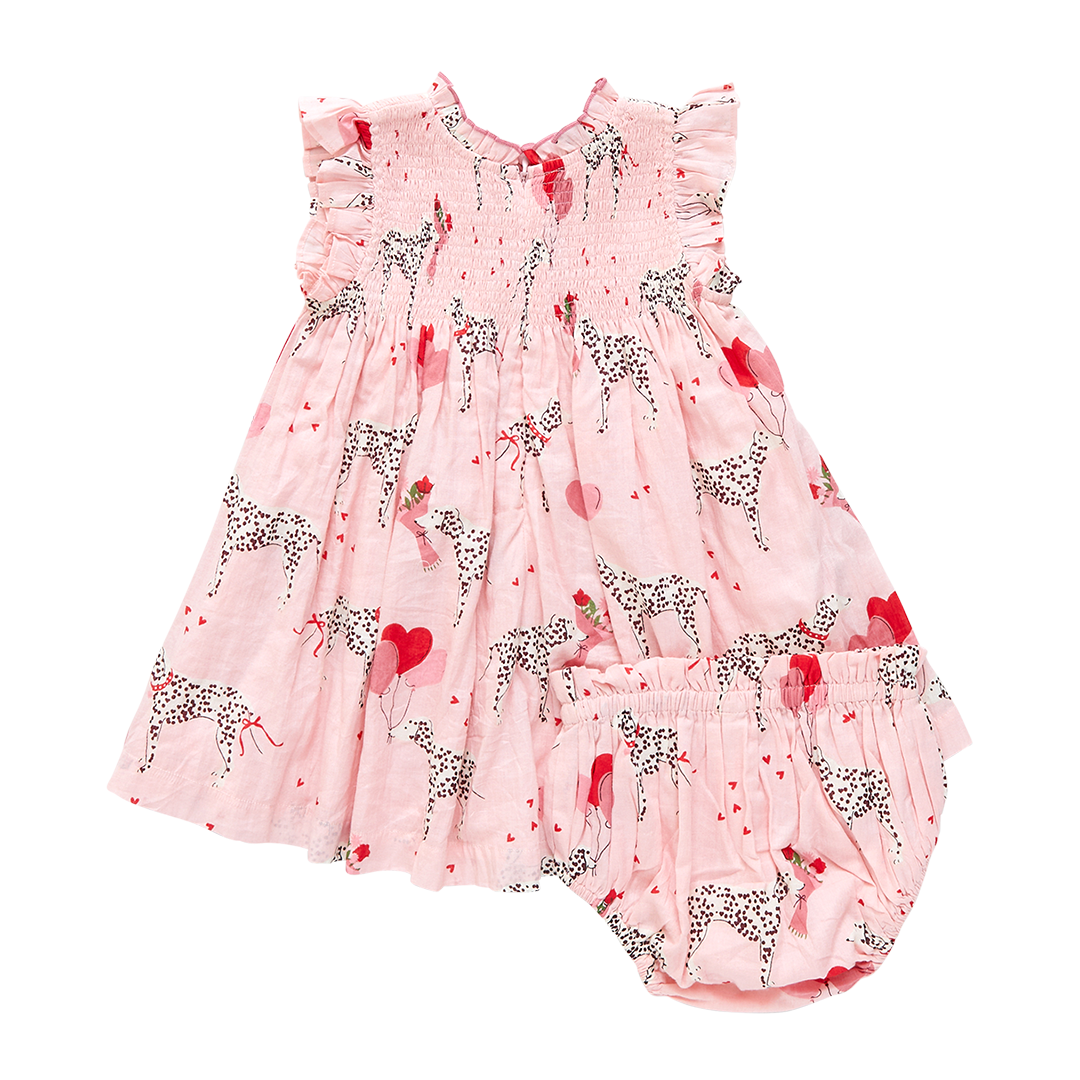 I Heart Dalmatians Baby Girls Stevie Dress Set