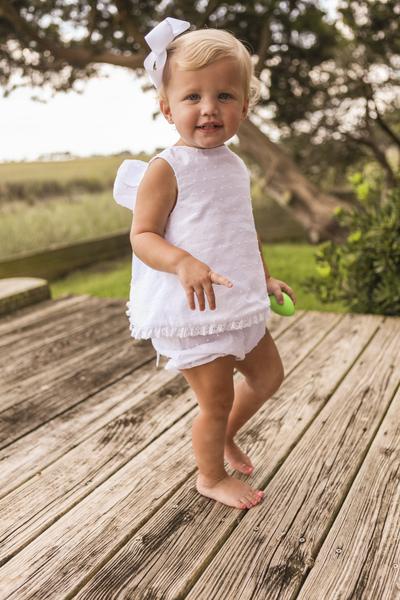 Bailey Boys - Dottie Swiss Angel Dress with Bloomer - kkgivingtree - K&K