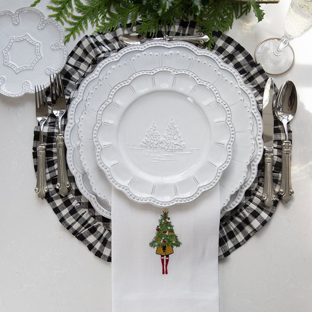 Bella Natale Salad Plate