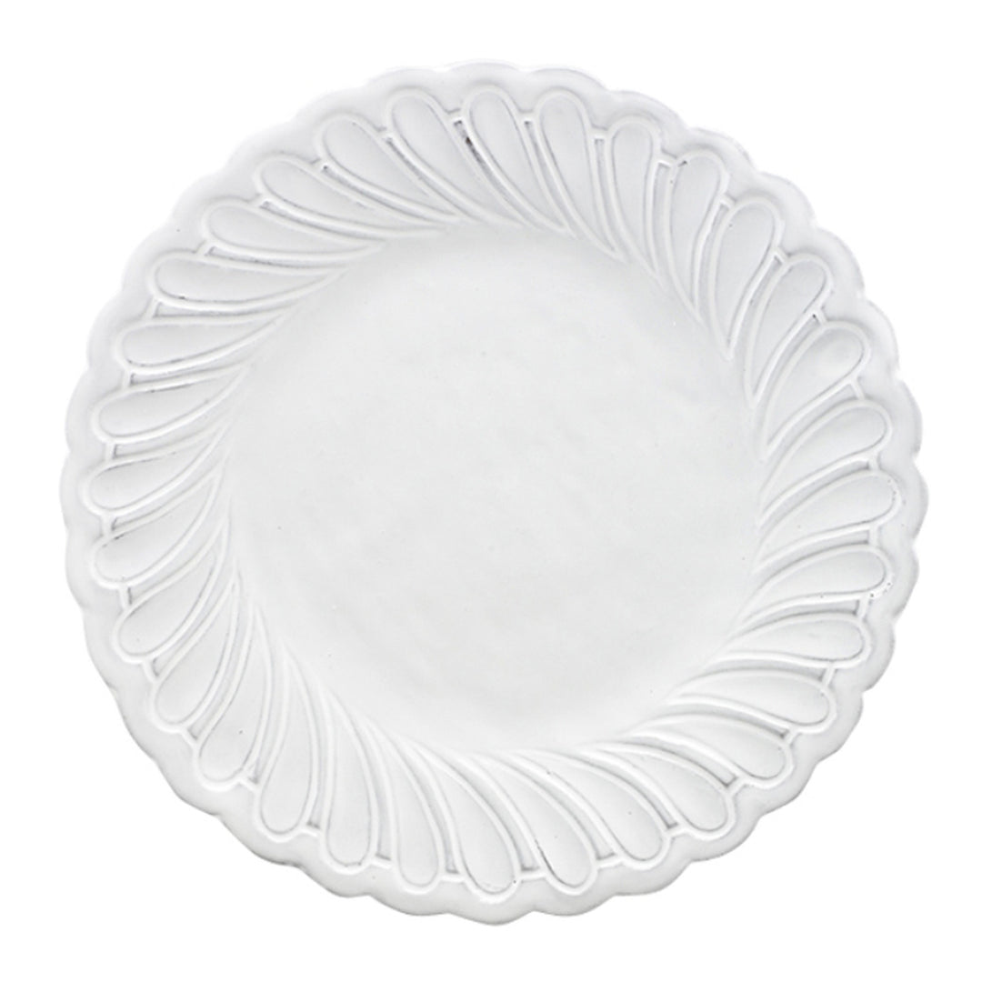 Bella Bianca Pique Salad/Dessert Plate