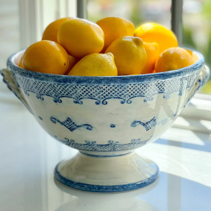 Burano Footed Bowl with Handles