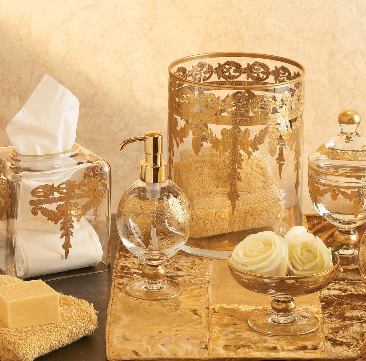 Baroque Gold Compote/Soap Dish