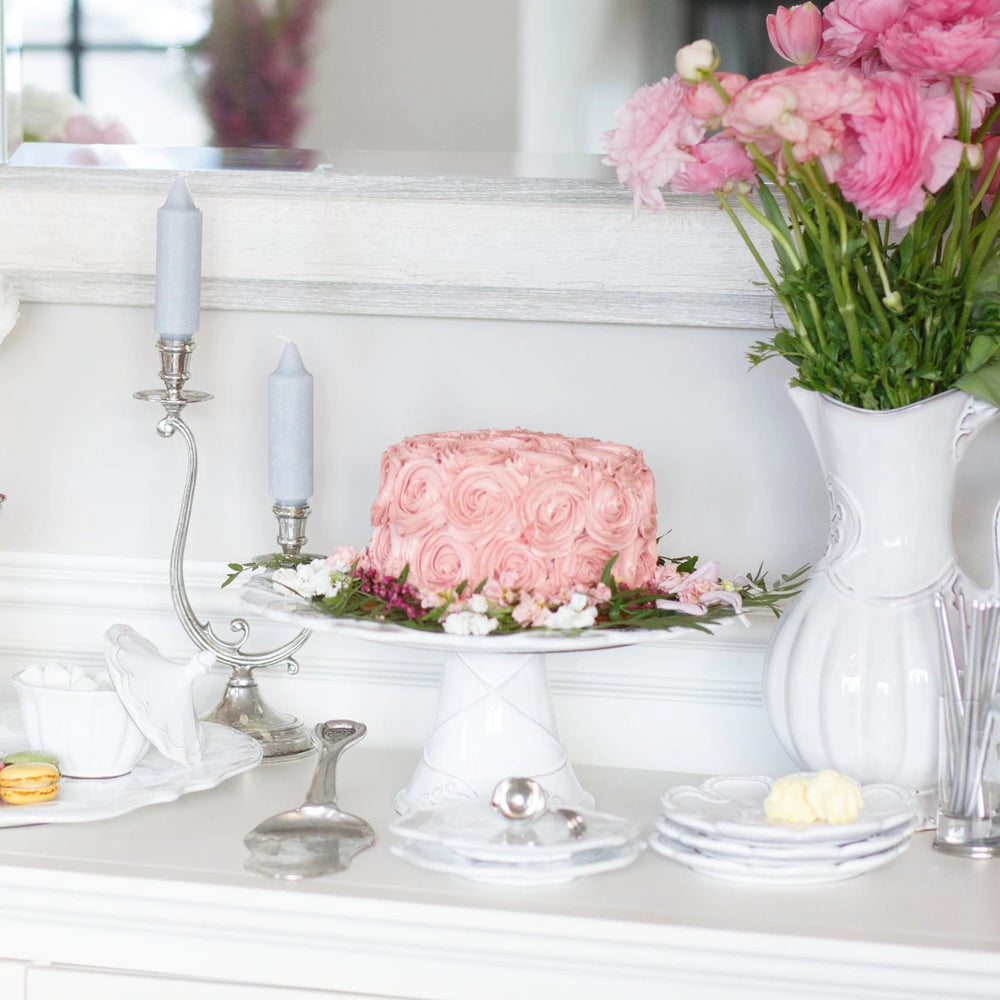Bella Bianca Cake Plate