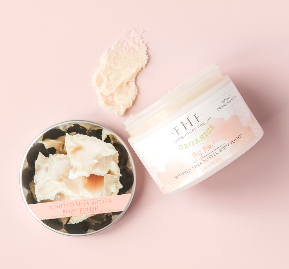 Big Bare® Organic Whipped Shea Butter Body Polish