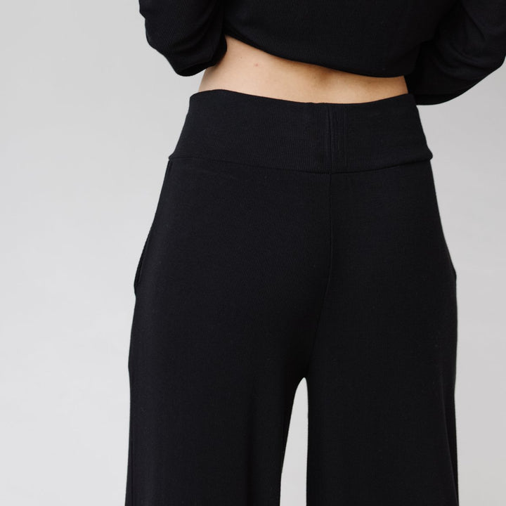 Rib-Knit Bamboo Lounge Pant