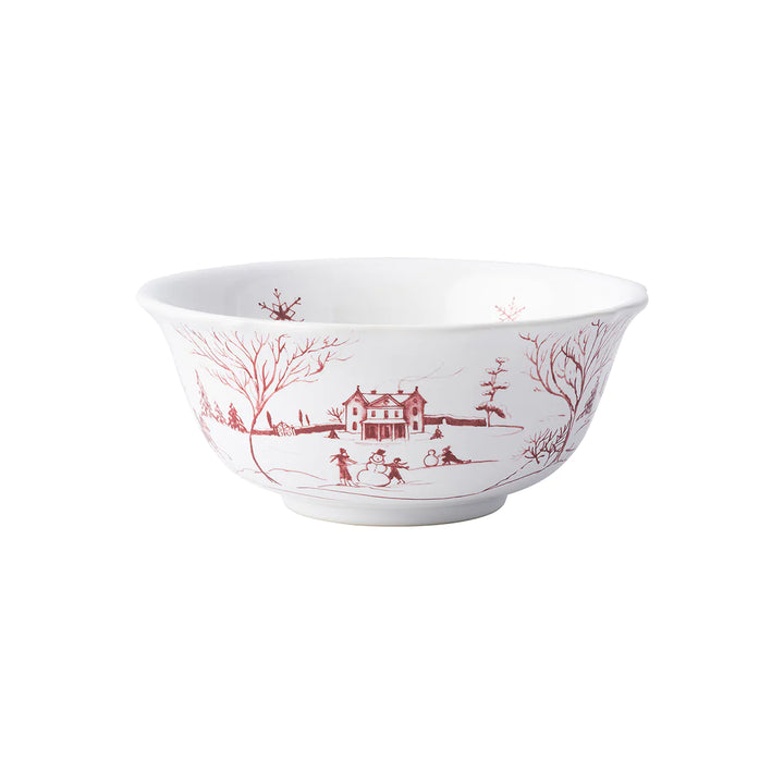 Country Estate Winter Frolic 4/pc Place Setting - Ruby