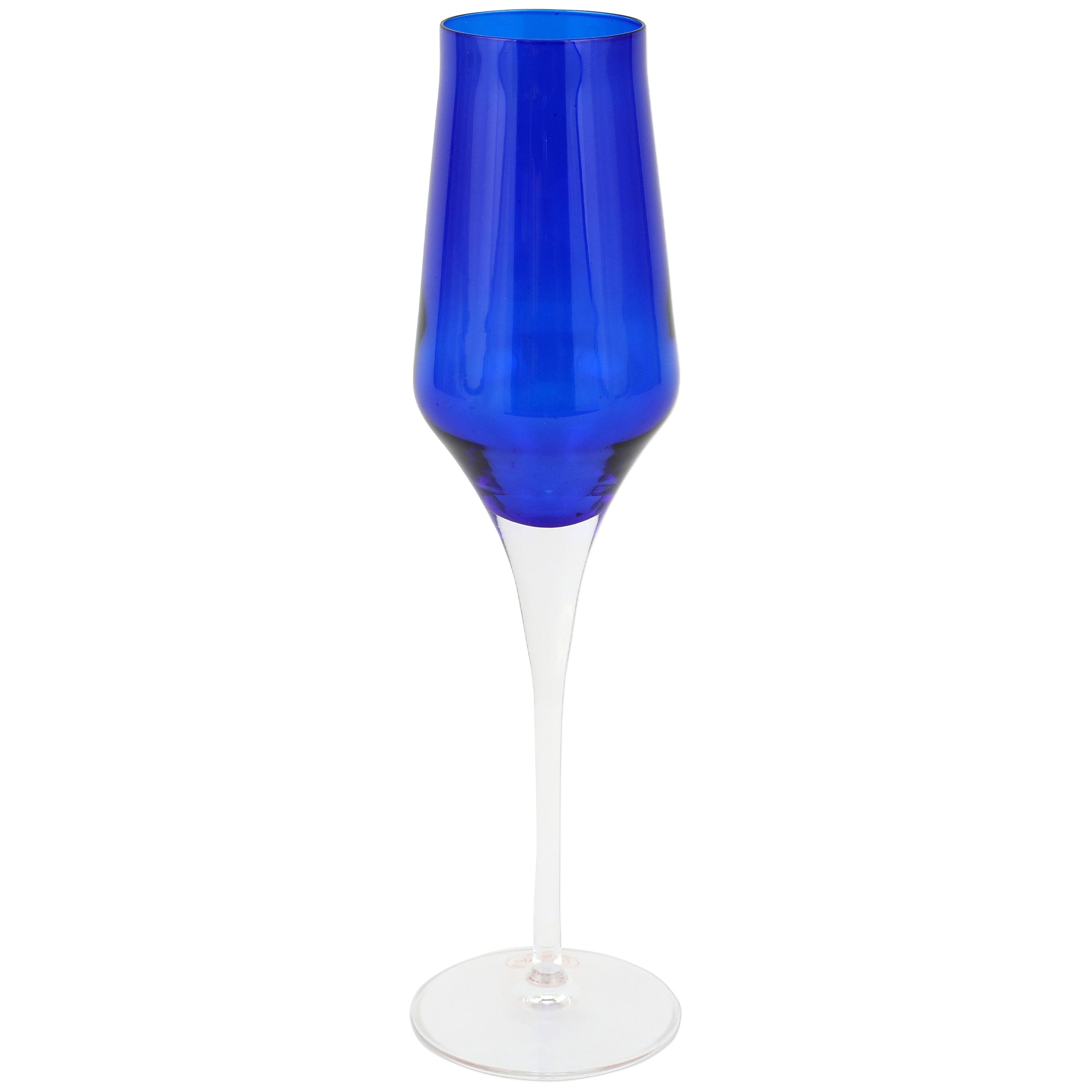 Contessa Cobalt Champagne Glass