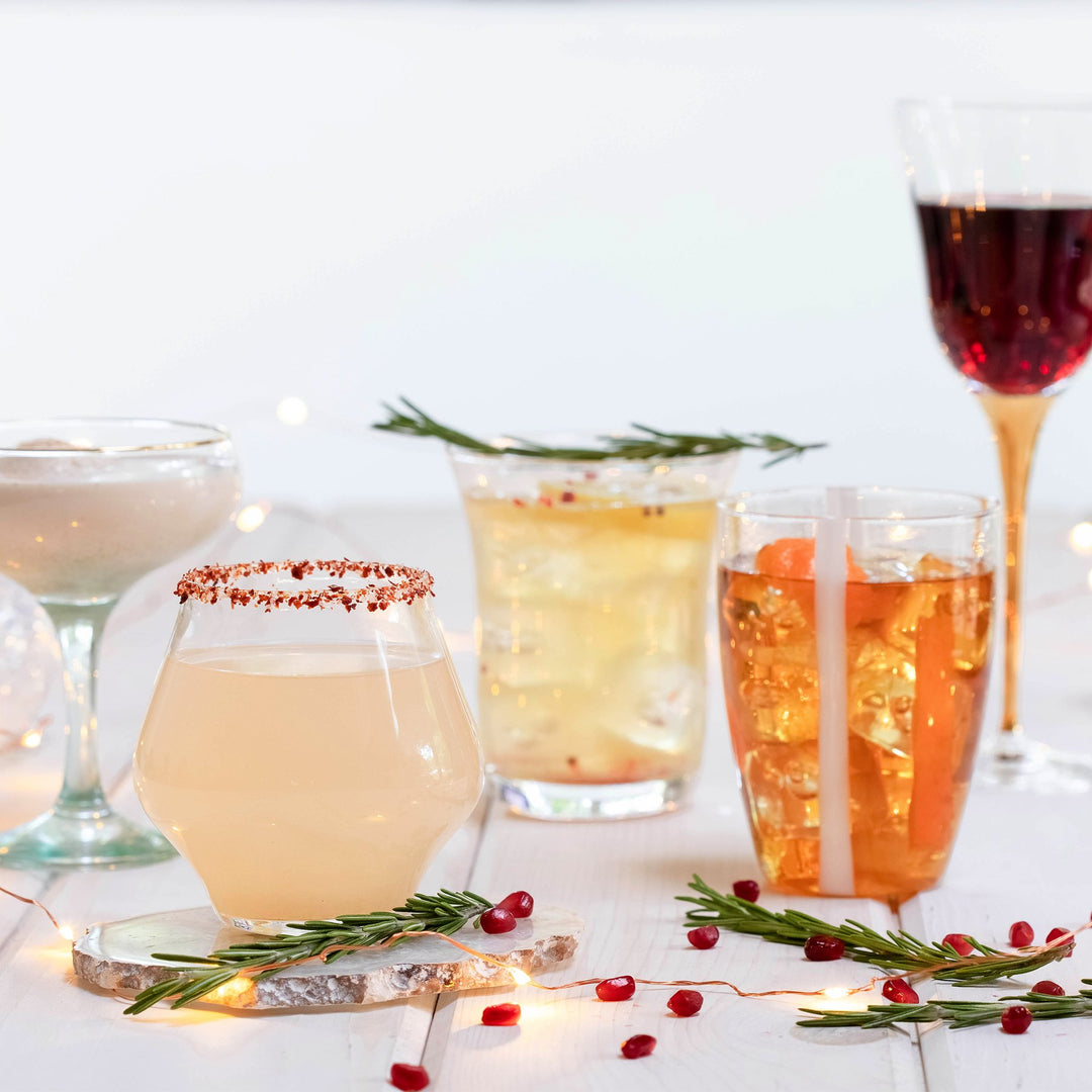Contessa Clear Stemless Wine Glass