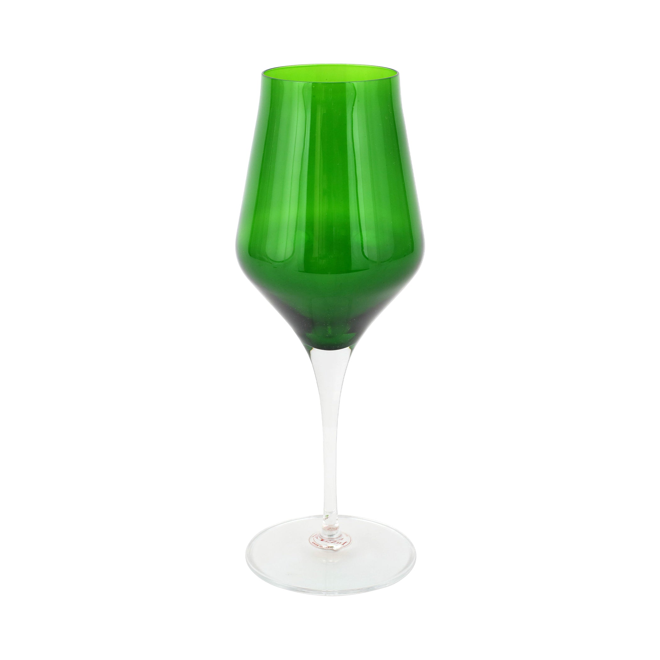 Contessa Emerald Water Glass