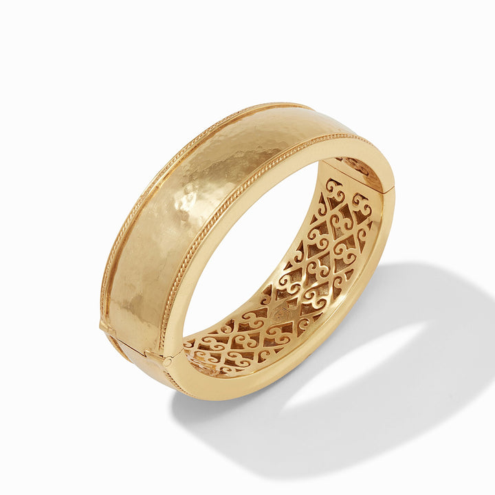 Cassis Statement Hinge Bangle