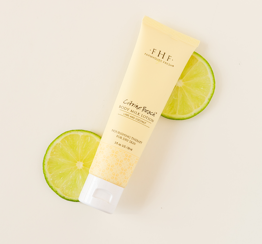 Citrine Beach® Body Milk Travel Lotion