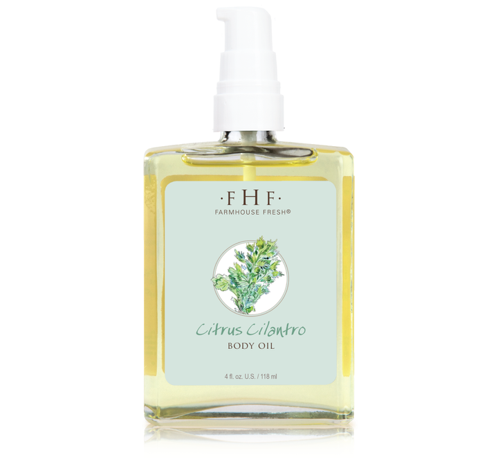 Citrus Cilantro Body Oil