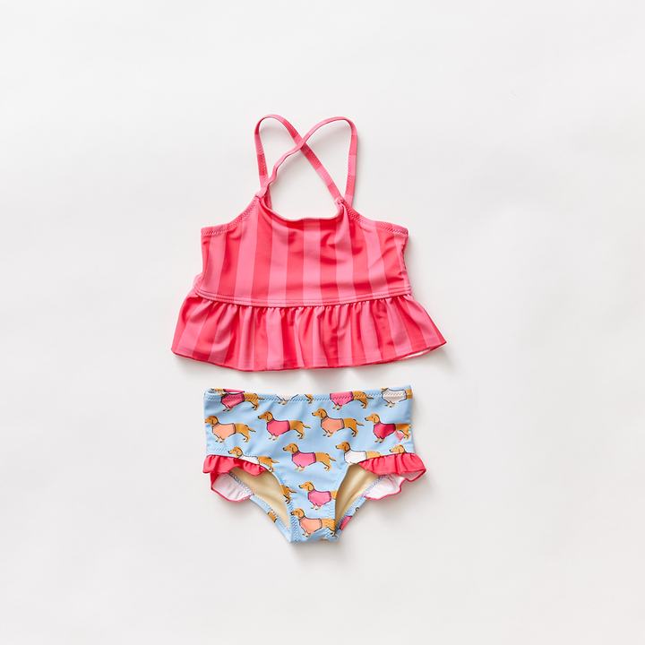 Paradise Pink Stripe Joy Tankini