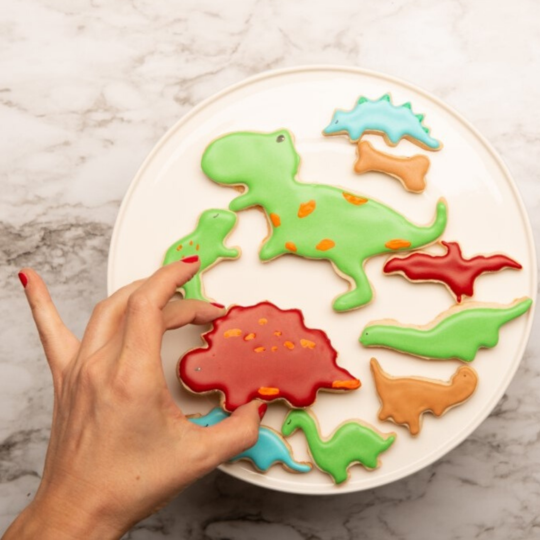 Dinosaur Cookie Cutters - Set of 2