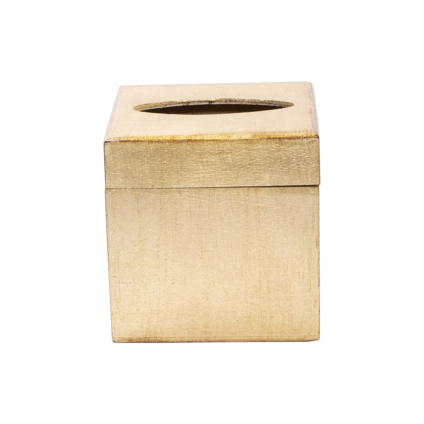 Florentine Wooden Accessories Gold Tissue Box