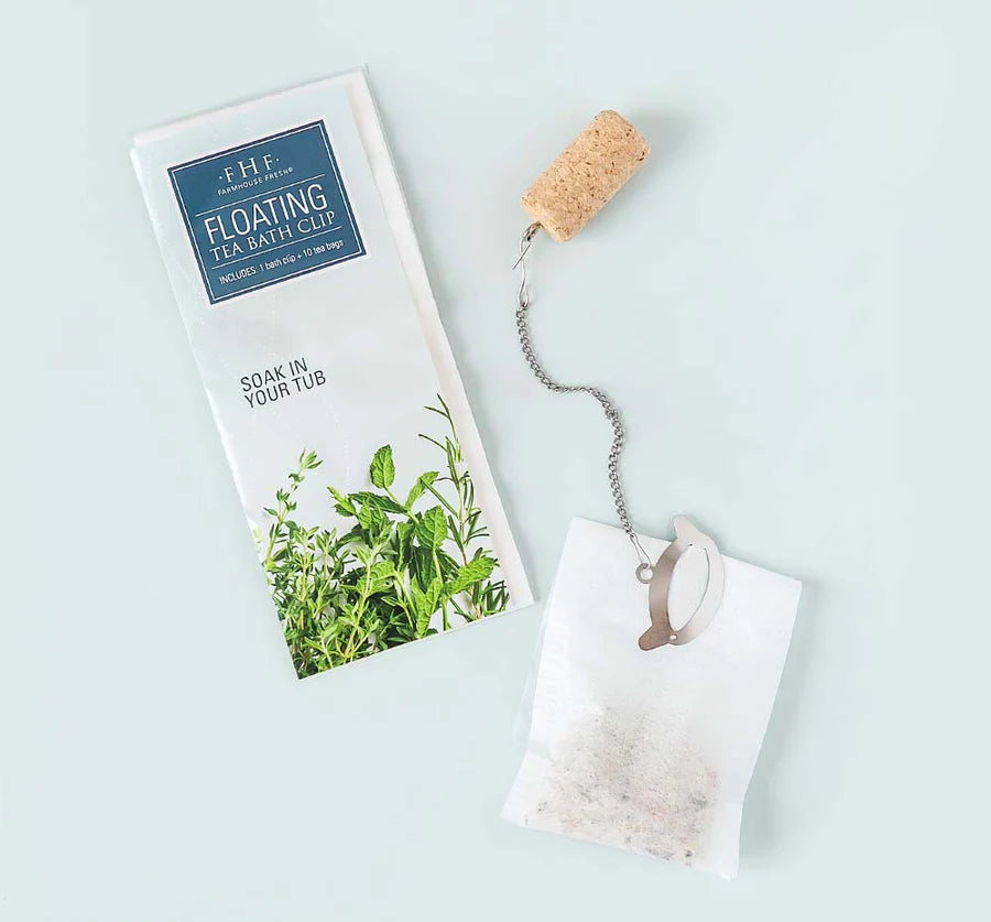 Floating Tea Bath Clip Set