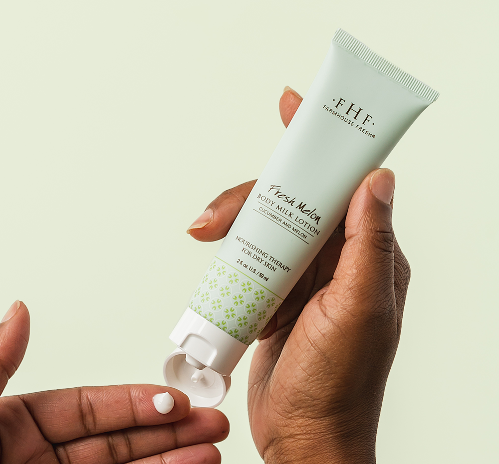 Fresh Melon Body Milk Travel Lotion