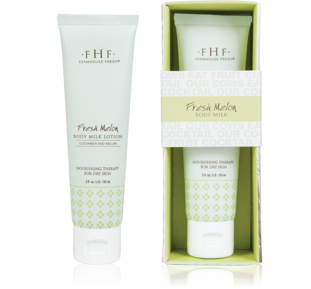 Fresh Melon Body Milk Travel Lotion
